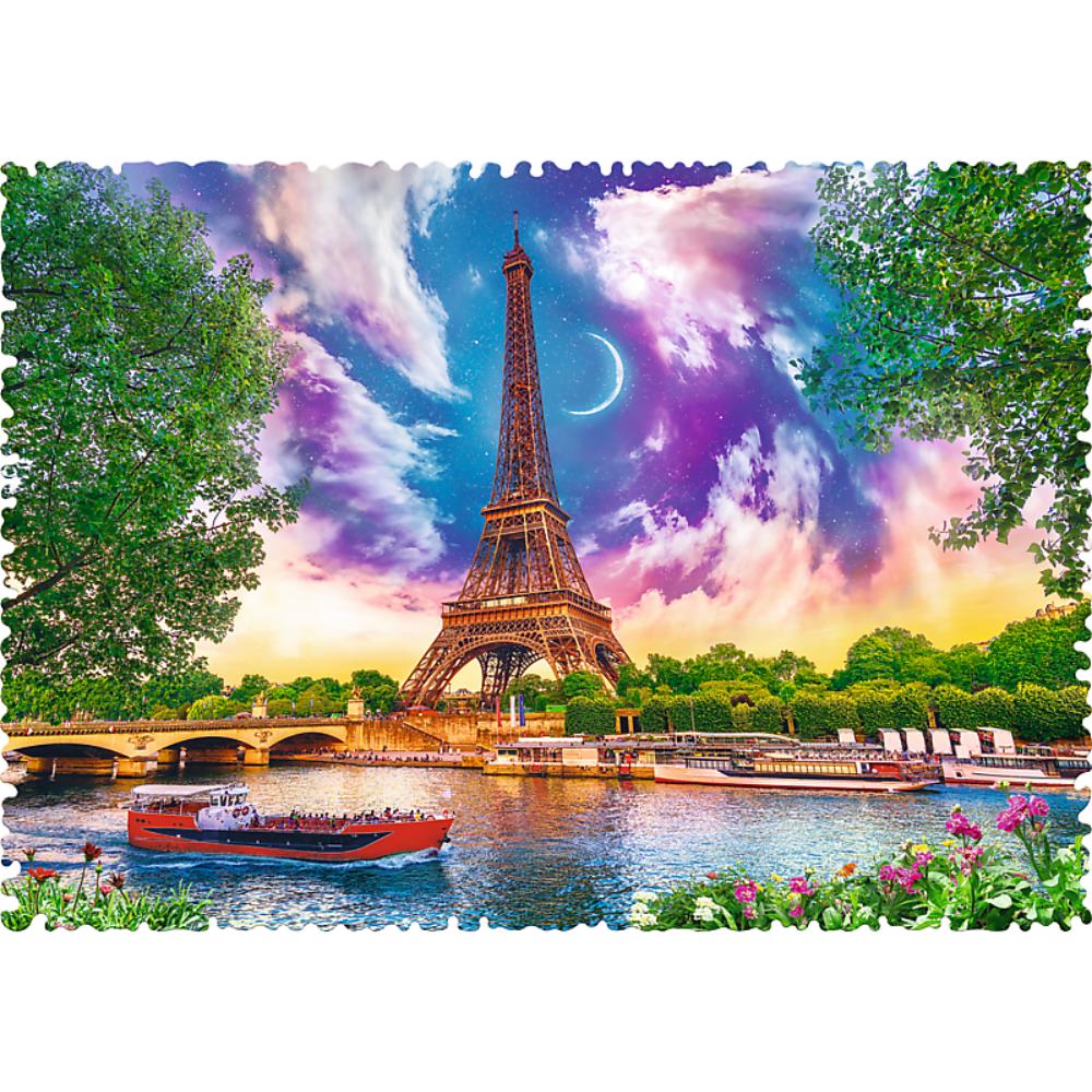Trefl Puzzle - Crazy Shapes - Sky Over Paris Puzzle - 600pcs