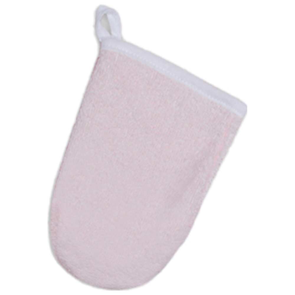 Jules & Juliette - 2pc-Set - Blossom Shower Cape & Gloves - Pink/White