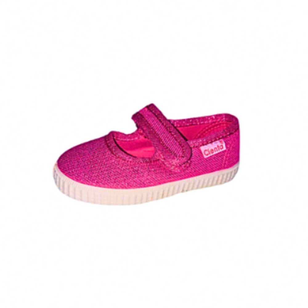 Pikkaboo - Ceinta Kids Comfort Shoes - Mercedes Loop & Strap - Fuchsia Shimmer