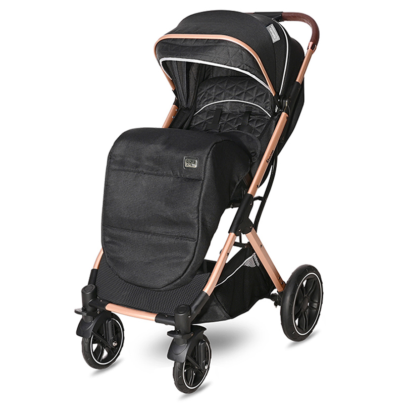 Lorelli - Storm Baby Stroller - Luxe Black