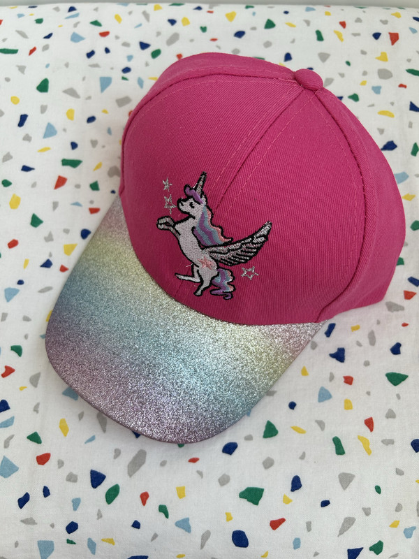The Girl Cap - Durable Cotton Kids Cap - Unicorn - Fuschia
