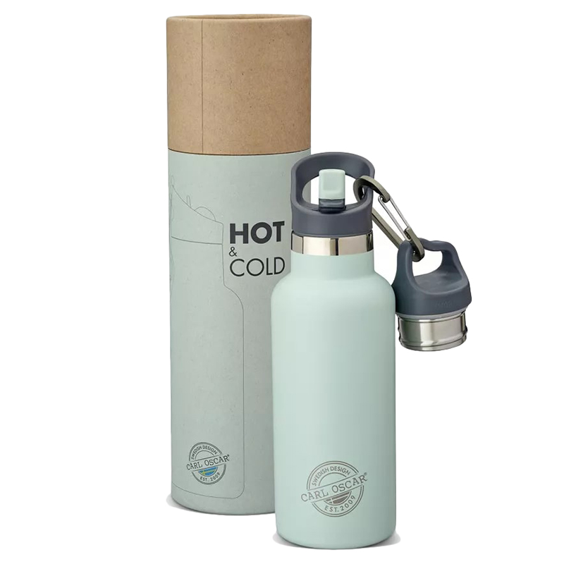 كارل أوسكار - ترمس حراري ستانلس ستيل - أخضر - 500 مل