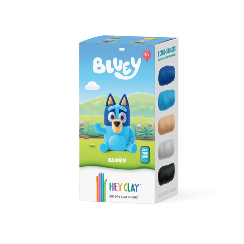 Hey Clay Bluey Colorful Modeling Air-dry Clay