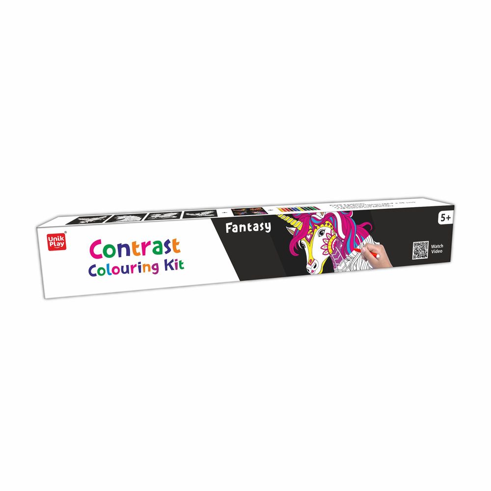 Unikplay - Contrast Coloring Kit - Fantasy