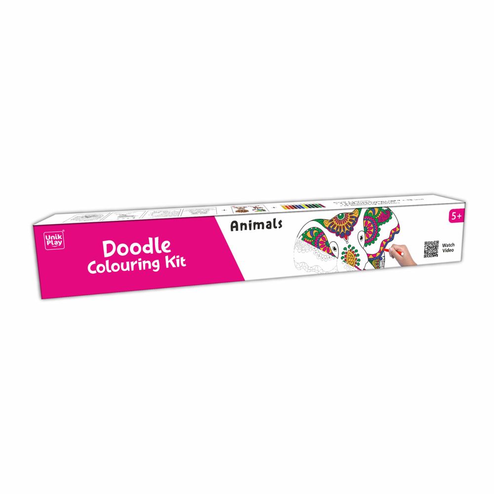 Unikplay - Doodle Colouring Kit - Animals