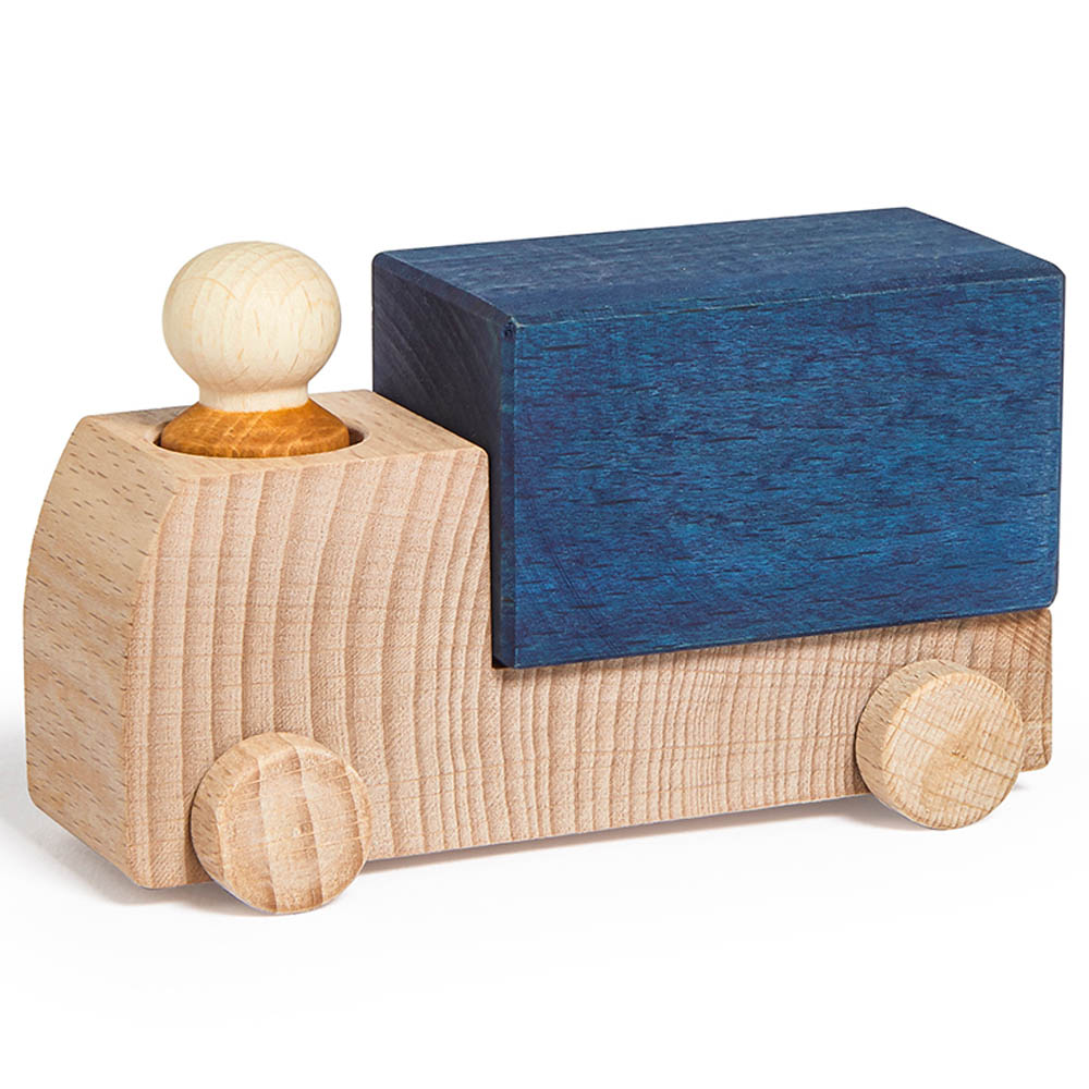 لابولونا - شاحنة خشبية مع سائق - أزرق