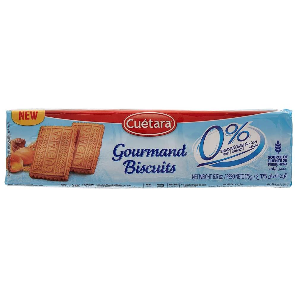 Cuetara - 0% Sugar Gourmand Biscuits - 175 gm