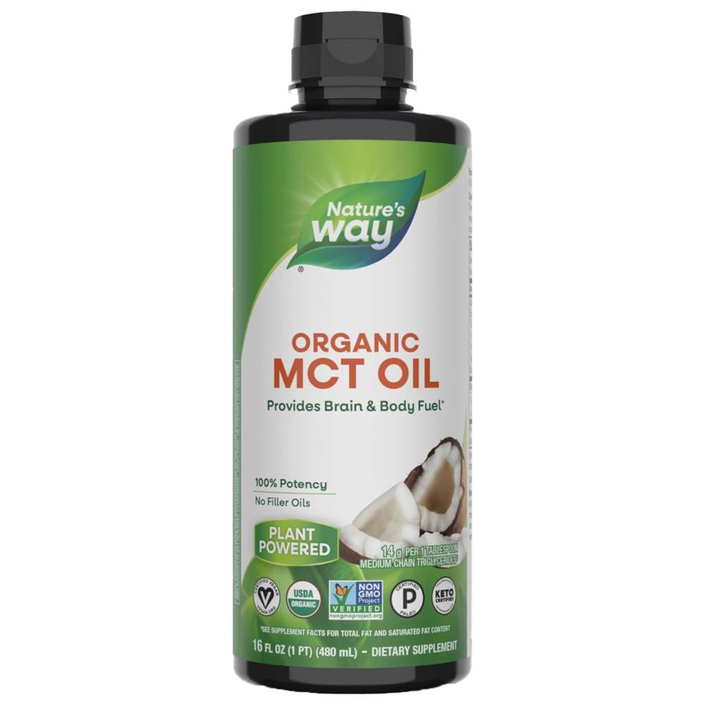 Nature's Way - Organic MCT Oil - 480 ml