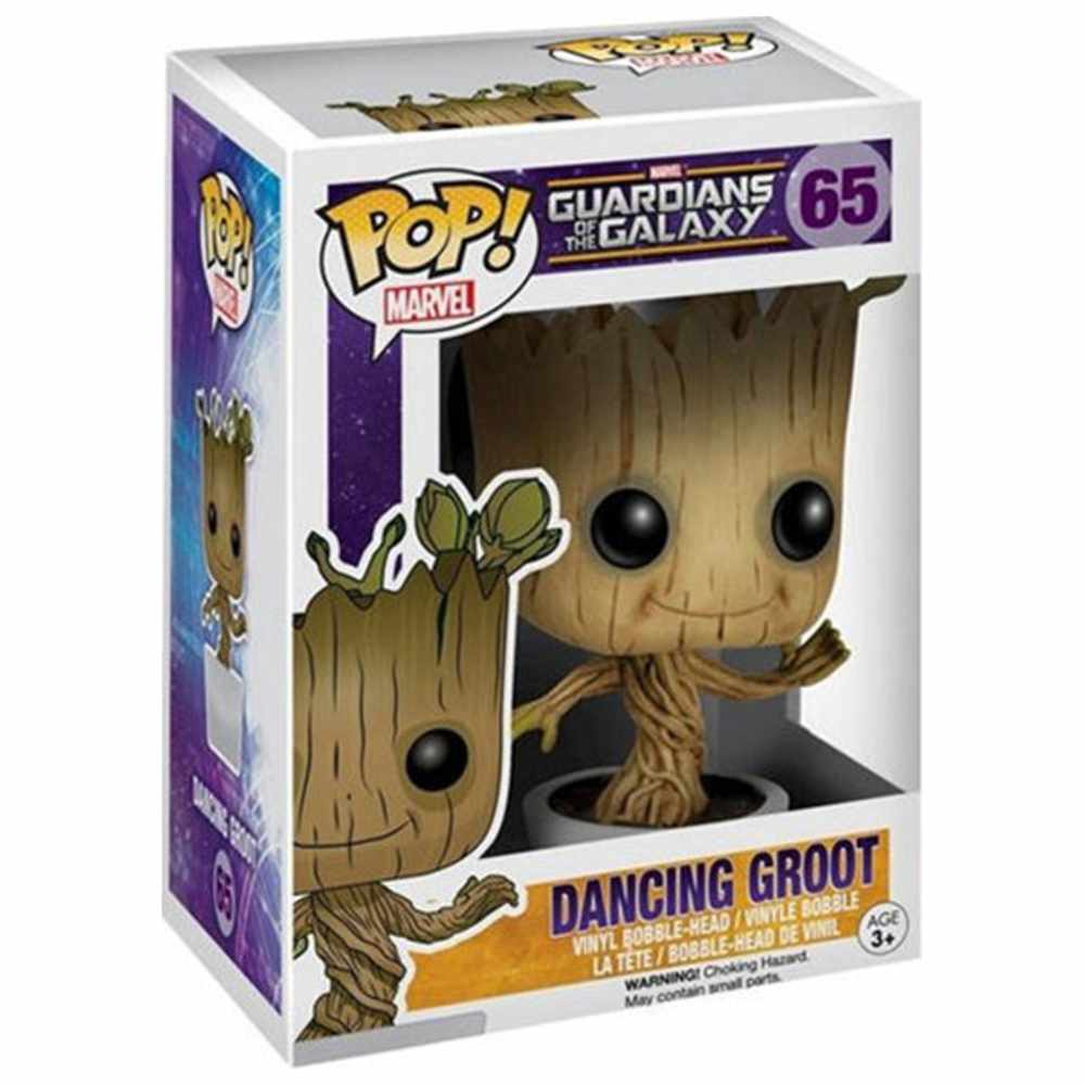 Funko - Pop! Guardians Of The Galaxy Collectable Vinyl Figure - Dancing Groot - 3.75-Inch