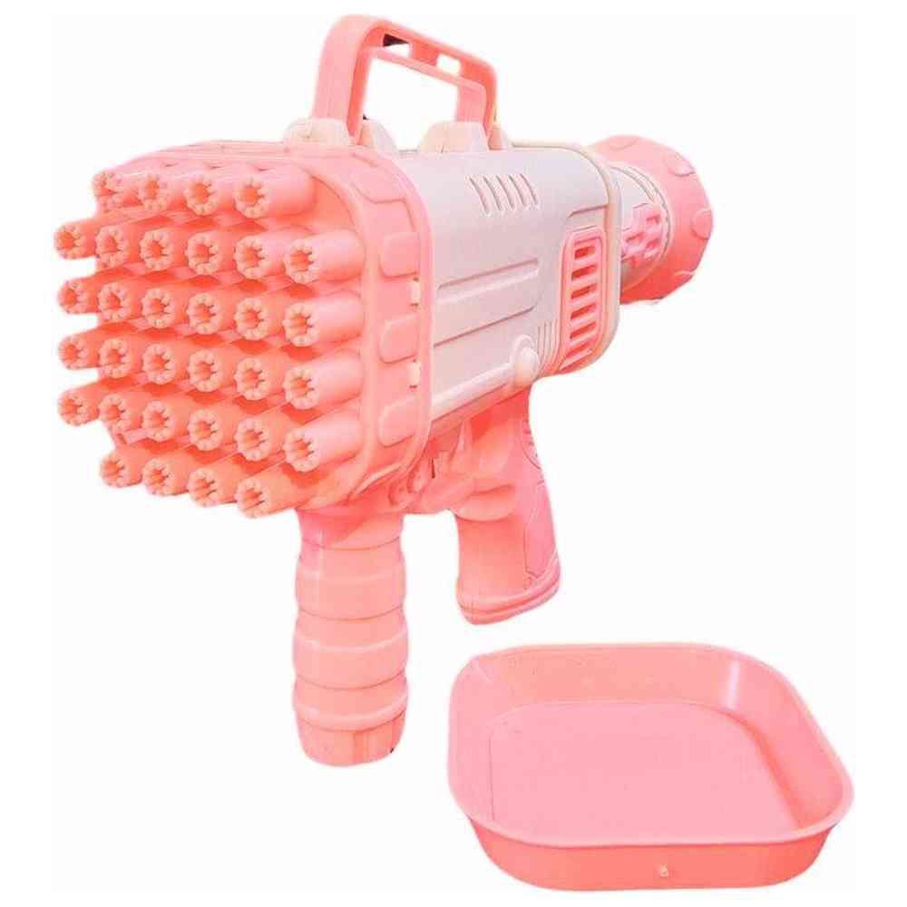 Jawda - 32 Hole Bazooka Bubble Rocket Launcher Machine - Color May Vary - 1 Pc