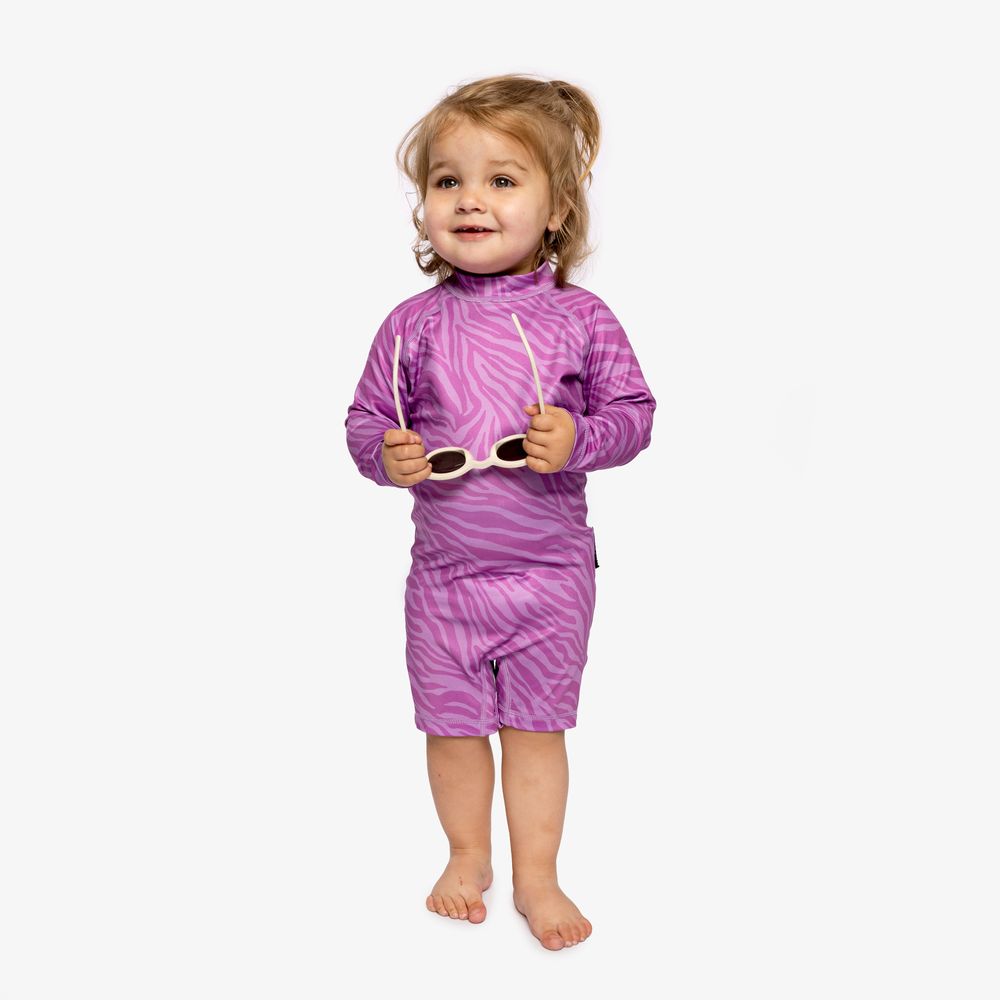 Beach & Bandits - Purple Shade Baby Swimsuit