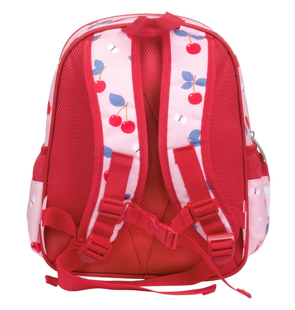 A little Lovely Company - Kids Backpack - Cherries - 12.6-Inch/32.5cm