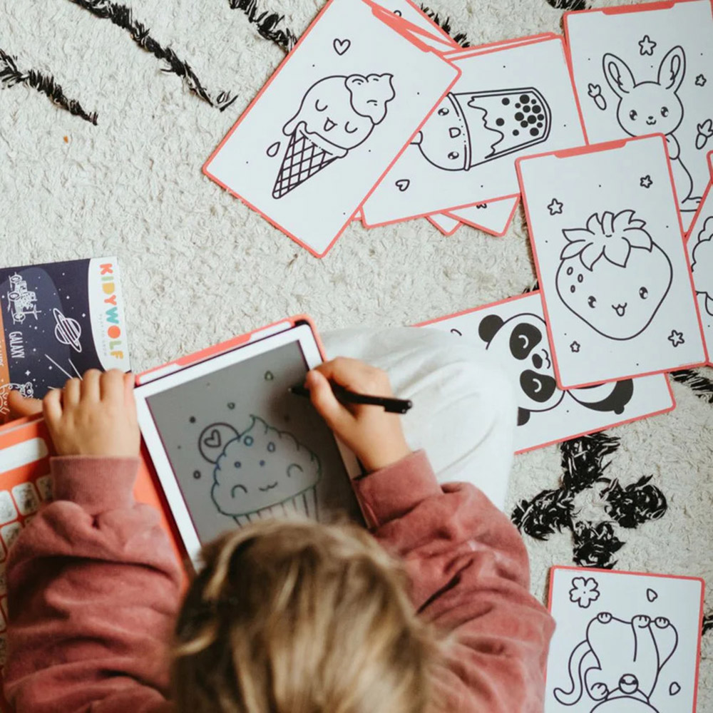 Kidywolf - Kidydraw Mini LCD Tracing Book - Kawai