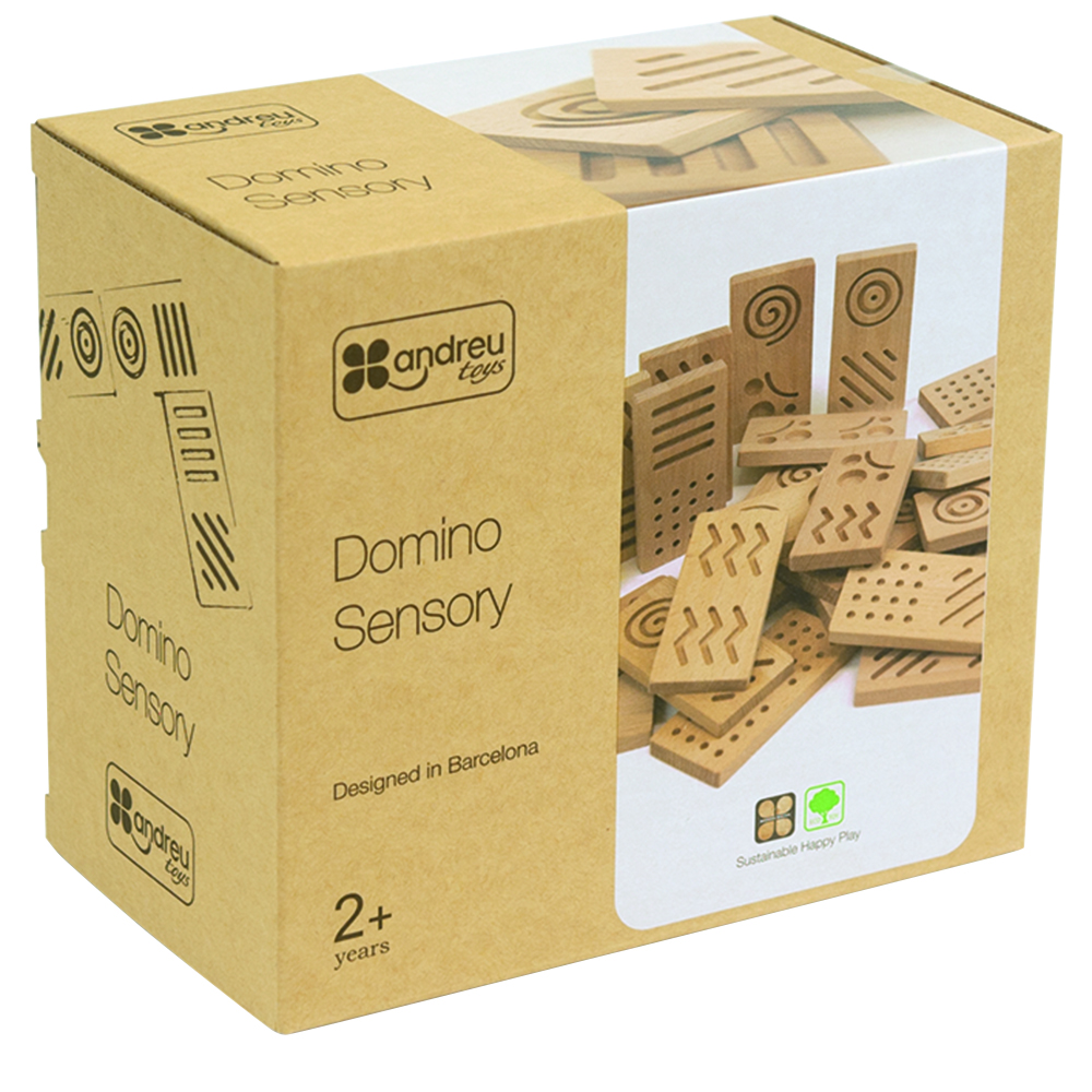 Andreu Toys - Domino Sensory Playset - 29pcs