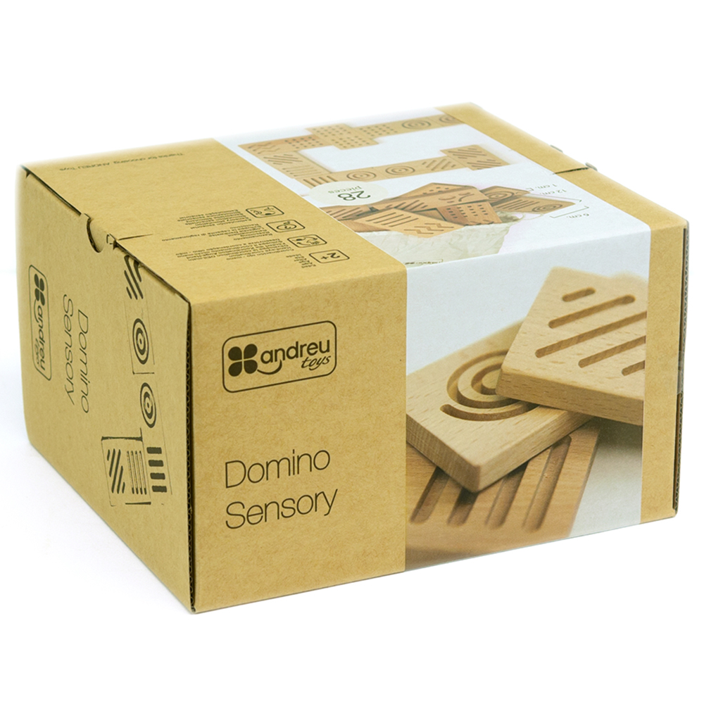 Andreu Toys - Domino Sensory Playset - 29pcs