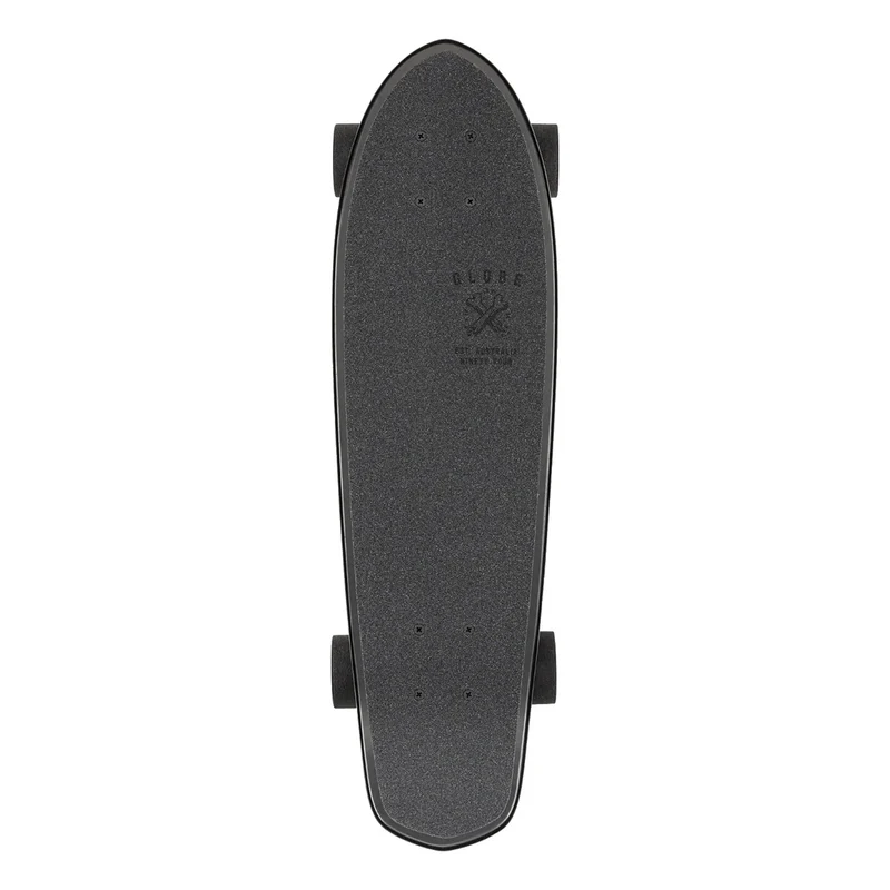 Globe Blazer 26 Skateboard - Black The F Out