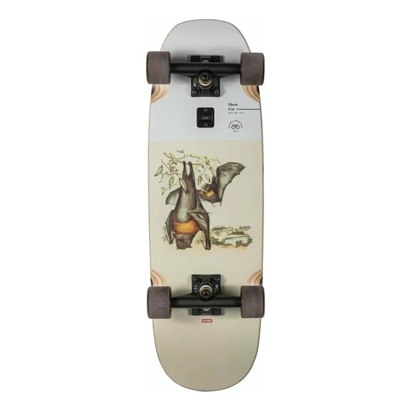 Globe Short Cut 28 Skateboard - Flying Foxes