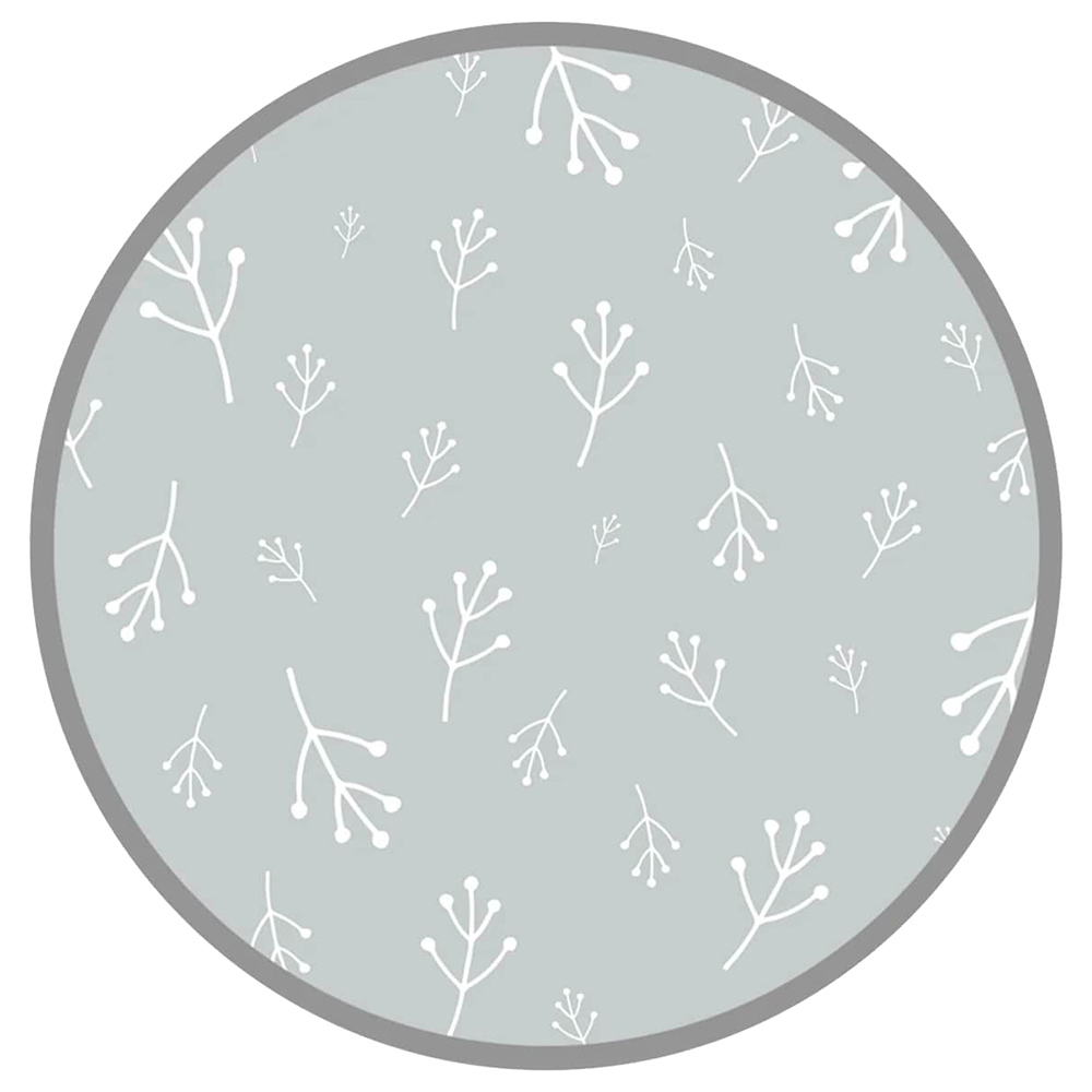 Mums & Bumps - Dreamgenii - Nursing/Breastfeeding Pillow - Grey Floral