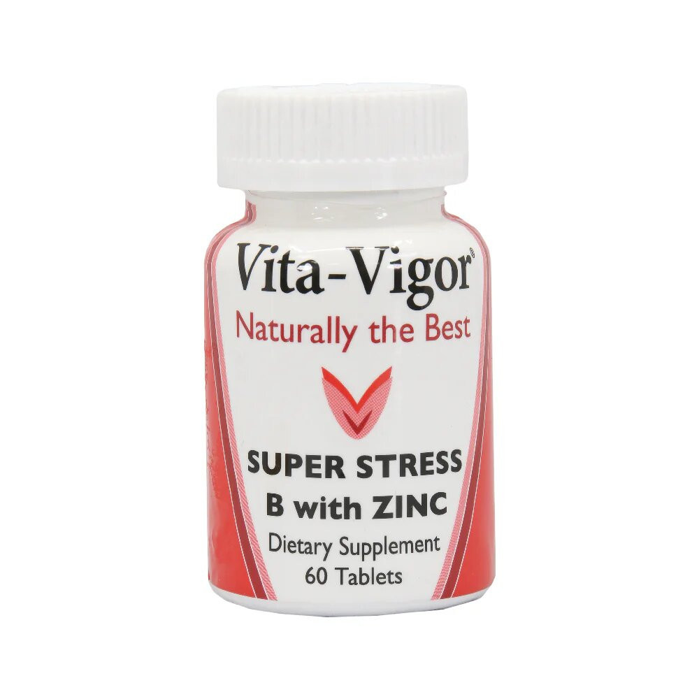 Vita-Vigor - Super Stress B With Zinc - 60 Tablet