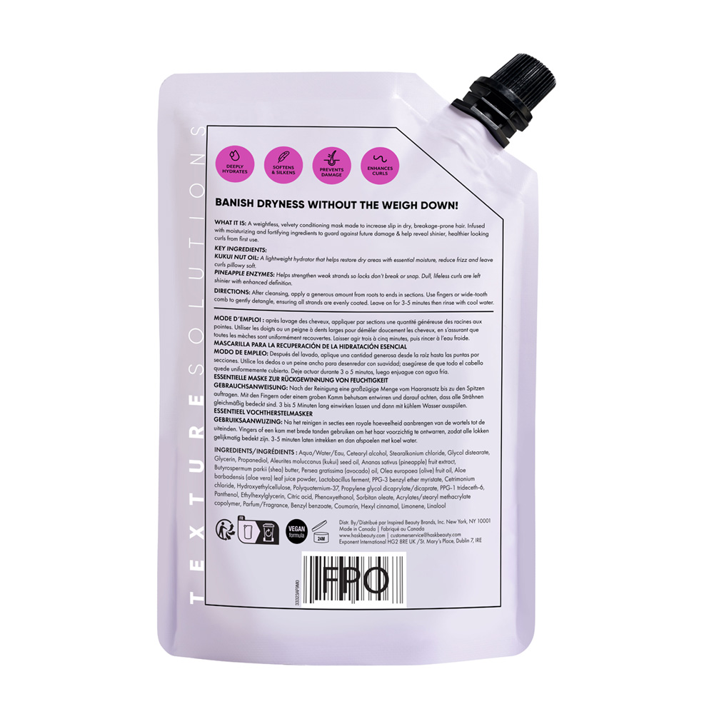 Hask Texture Solutions Essential Moisture Recovery Hair Mask - 235 ml