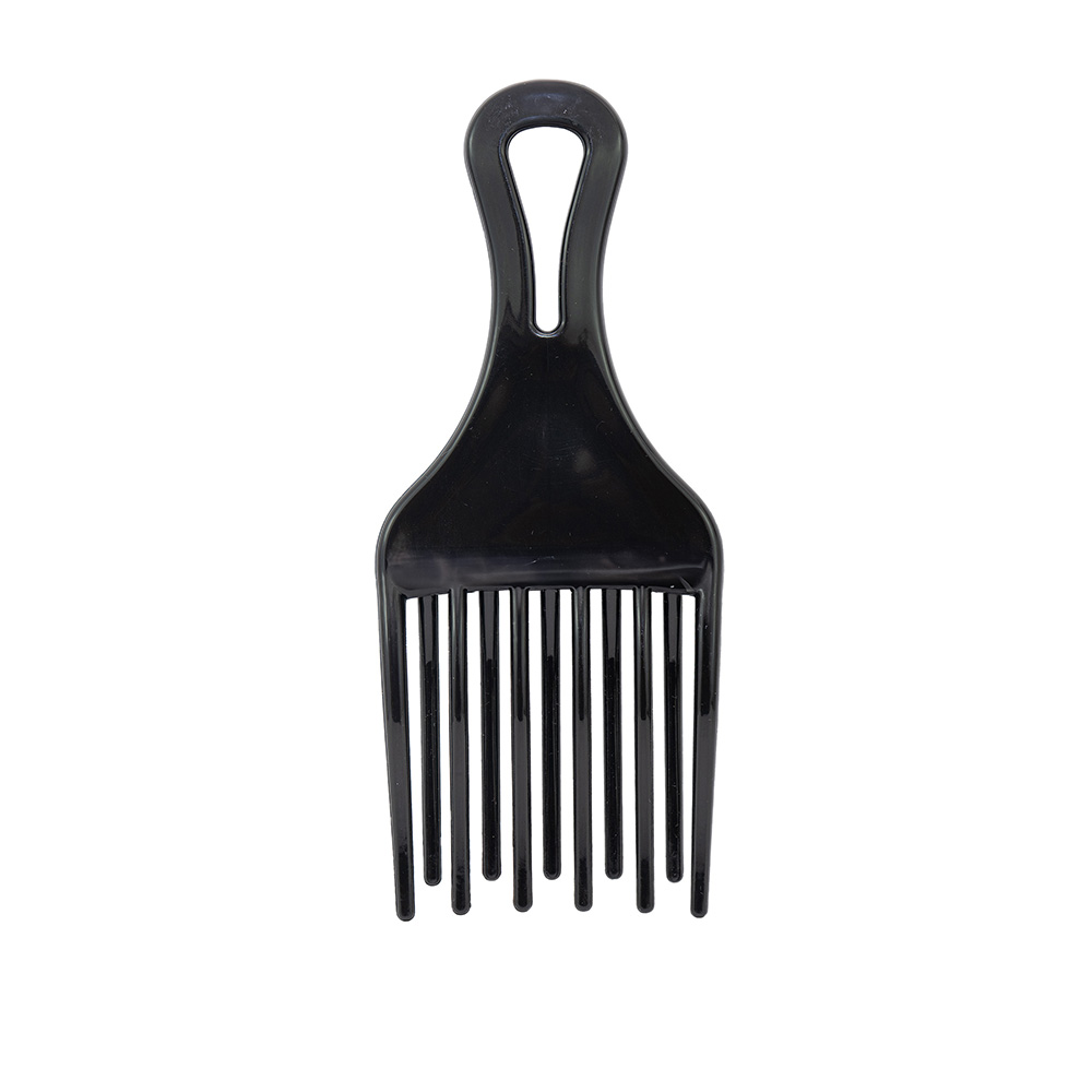 إكسكلوزيف - مشط فك تشابك الشعر الأفريقي اللطيف - أسود