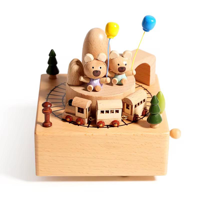 Woody Buddy - Wooden Music Box - Bearland
