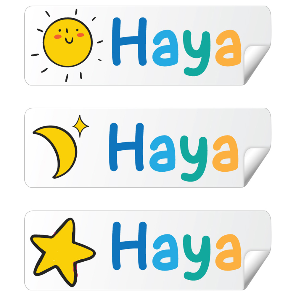 توينكل هاندز- ملصقات التخصيص-  الشمس والقمر- عدد 30