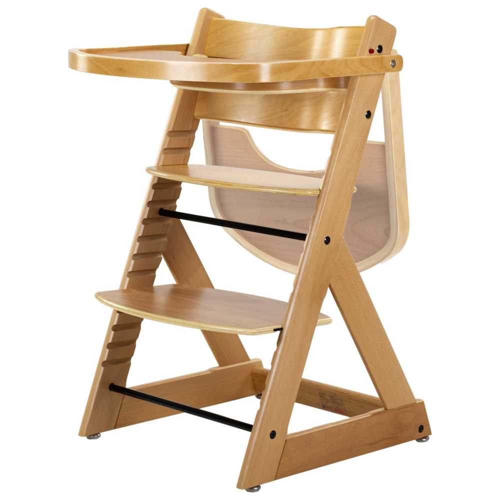 Asalvo 2-In-1 High Chair - Pinocchio - Natural