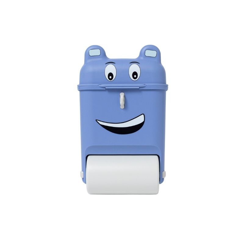 Little Rolla - Ride-On Suitcase - Blue Race Car