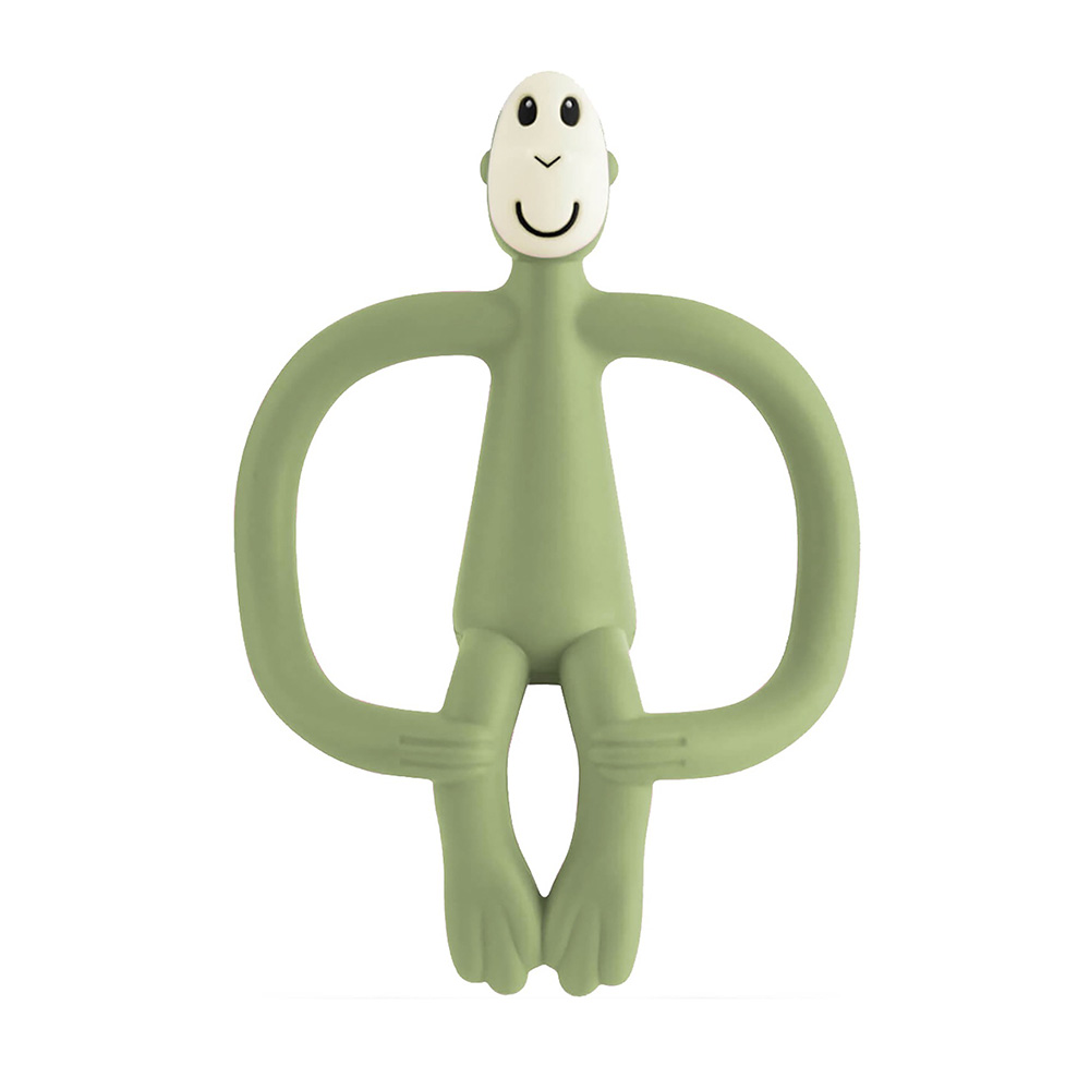 Matchstick Monkey - Original Teether - Olive Green