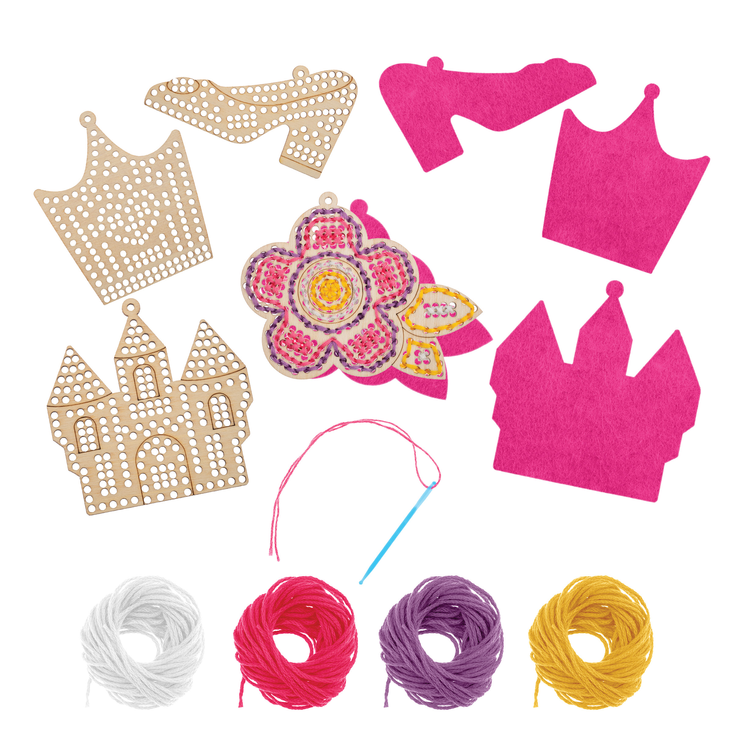 Stephen Joseph - Wooden Lacing Card - Princess