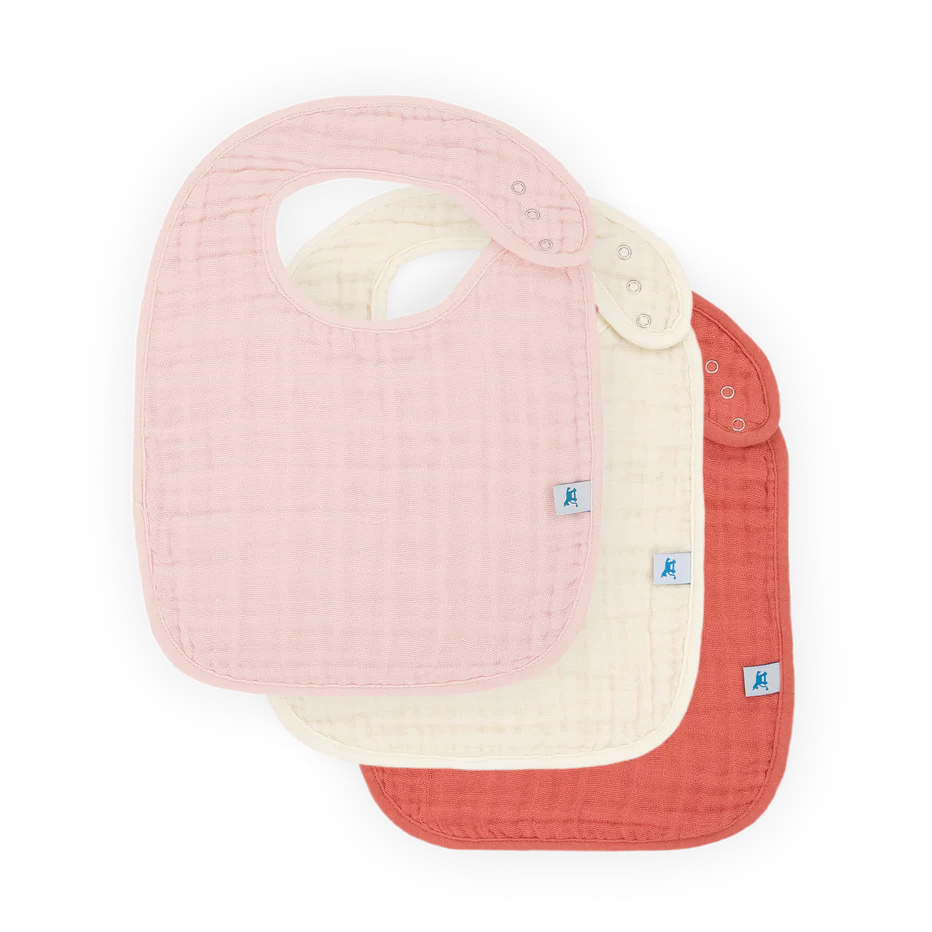 Little Unicorn - Muslin Classic Bib Set - Multicolor - 3 Pcs