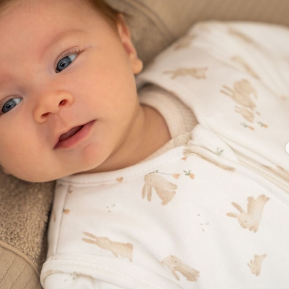 ليتل داتش - كيس نوم صيفي قماش (شاش) - 90 سم - أرنب