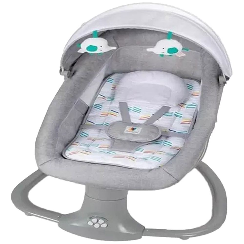 Mastela 3-in-1 Baby Bassinet Swing - Grey