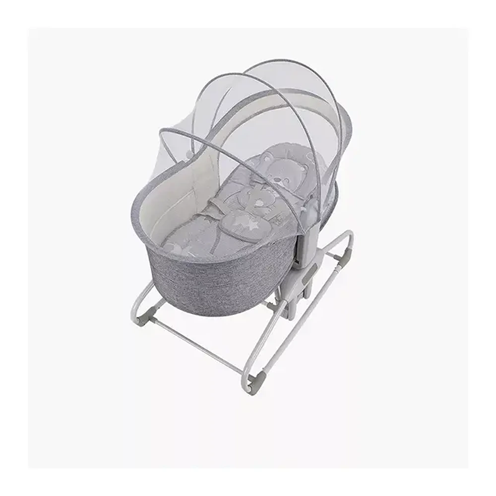 Mastela 4-in-1 Deluxe Multi-Functional Bassinet - Light Grey