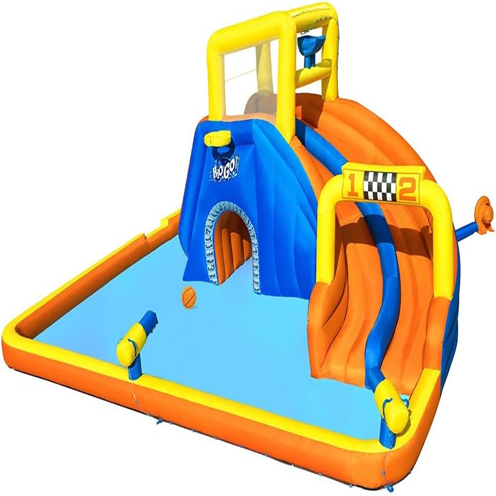 Bestway - H2OGo Super Speed Way Mega Water Park - Multicolor