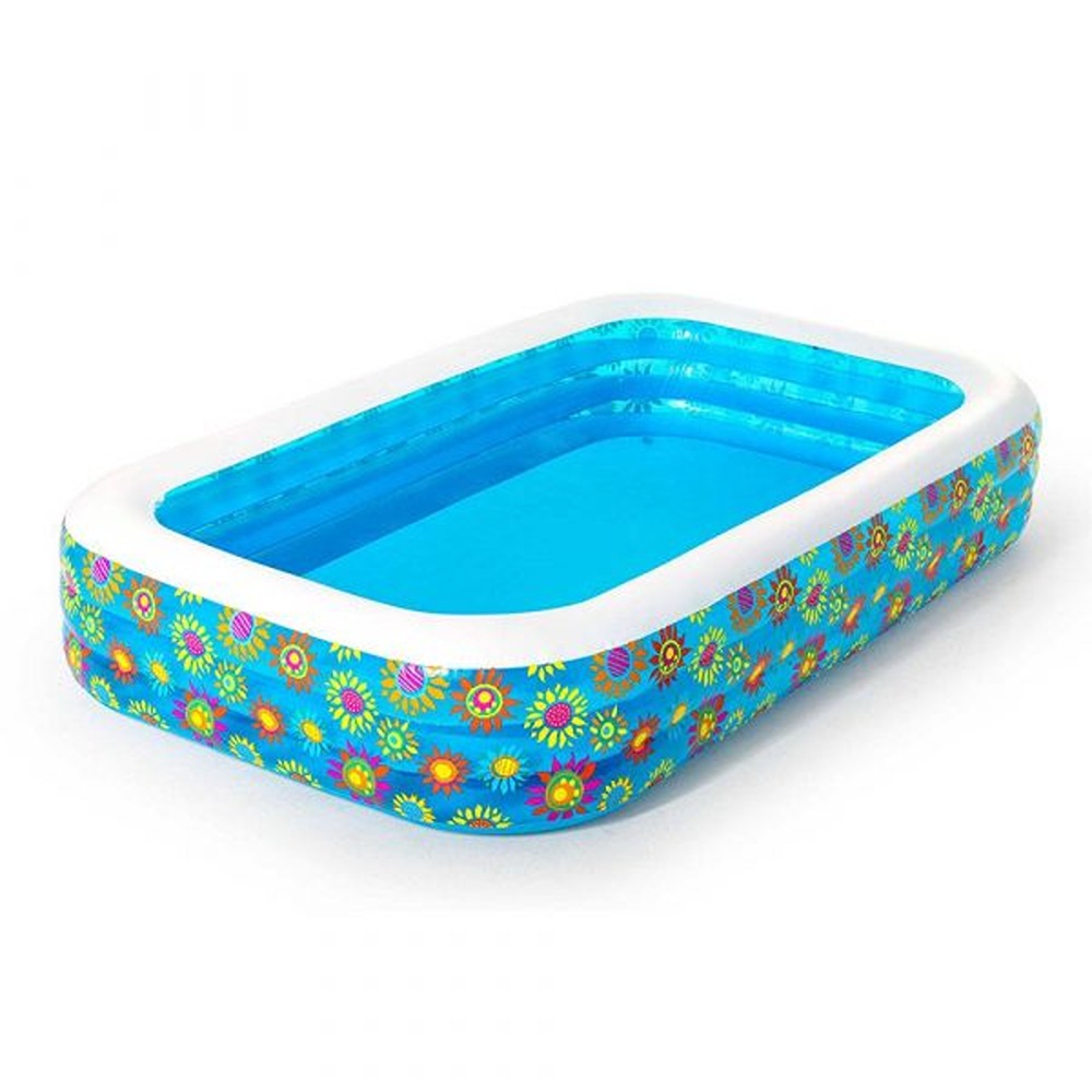 Bestway - Happy Flora Kiddie Pool - Blue