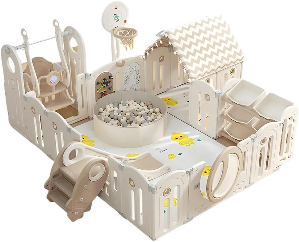 ألعاب فاكتشوال - حظيرة لعب فاخرة متعددة الاستخدامات - صندل