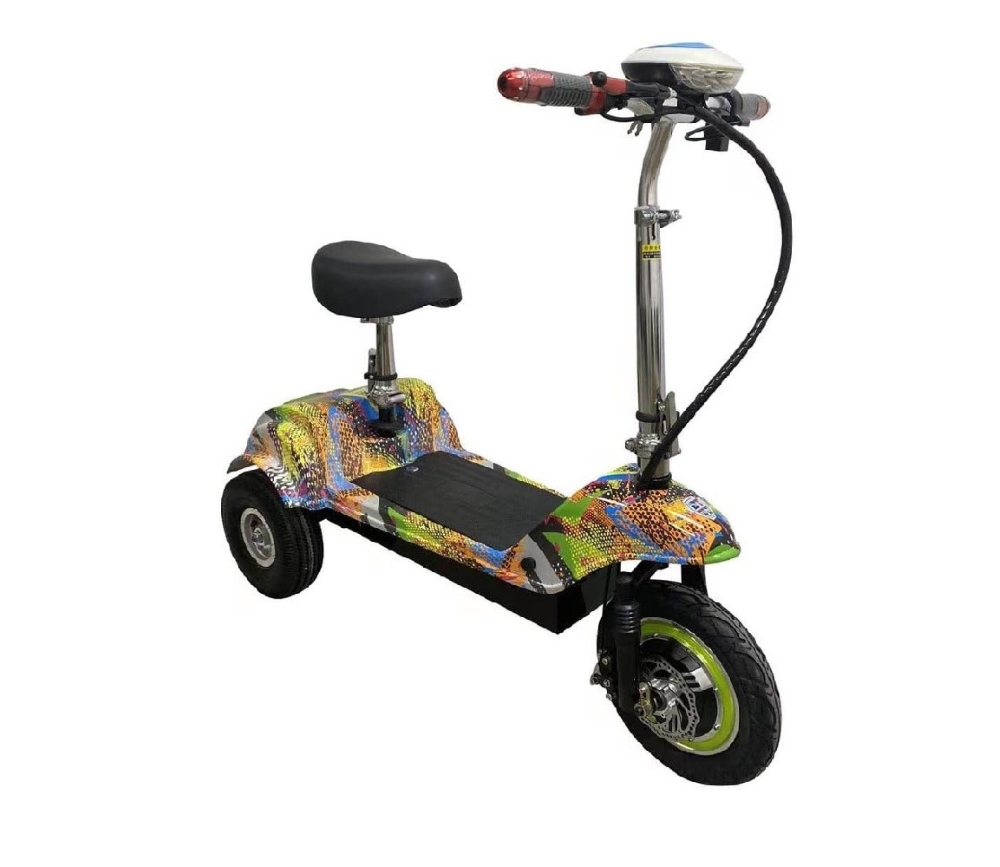 فاكتشوال تويز - سكوتر كهربائي قابل للطي - 36 فولت - أصفر