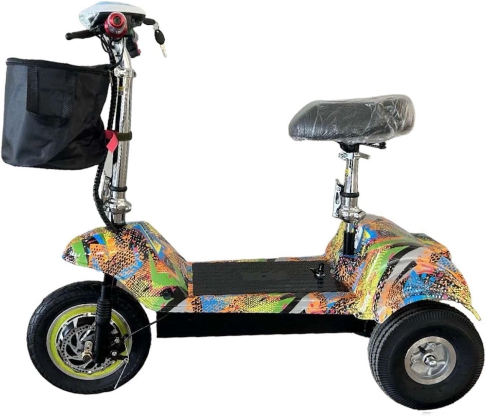 فاكتشوال تويز - سكوتر كهربائي قابل للطي - 36 فولت - أصفر