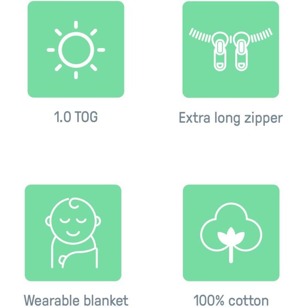 Summer Infant - SwaddleMe Night Sack Sleeper - Artist Dot