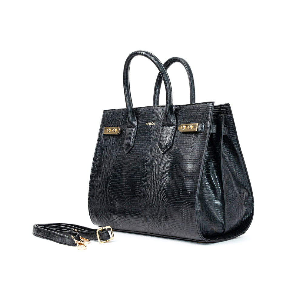 Amica - Mattea Elegant Leather Satchel