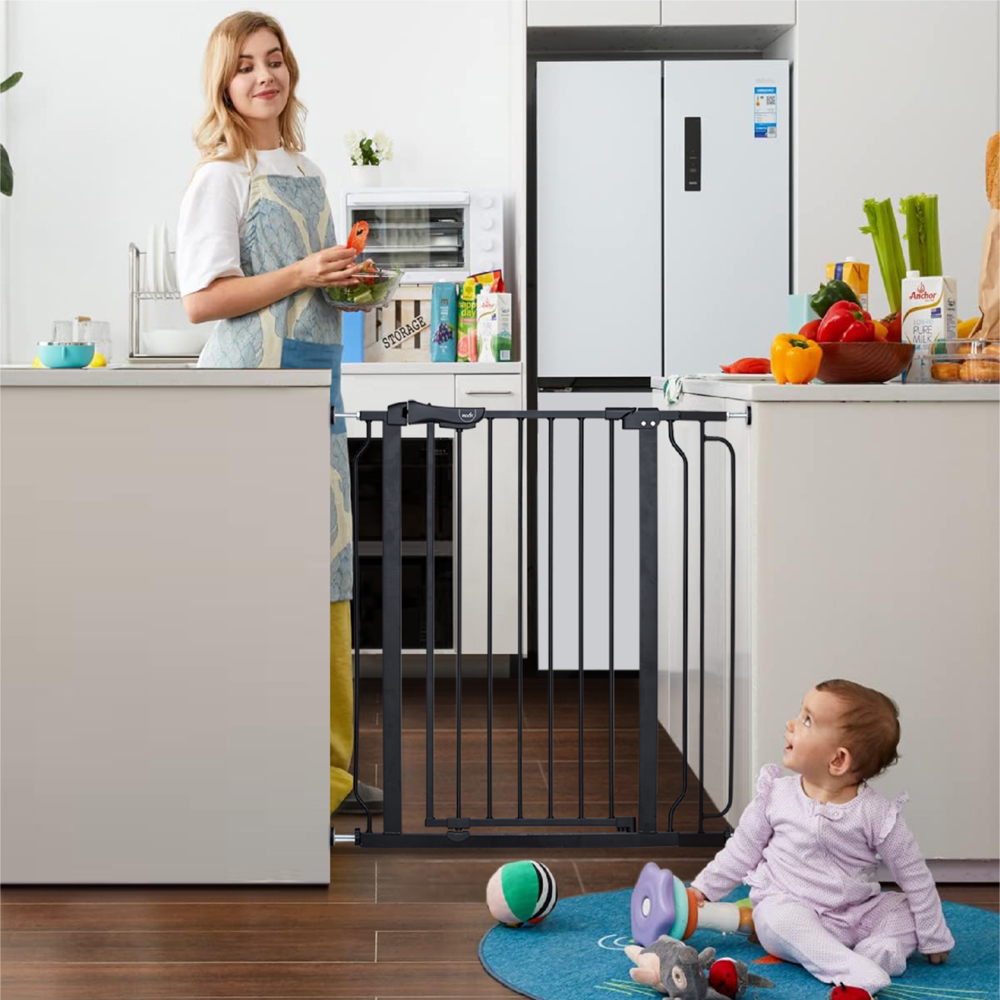 Moon - Secura Baby Safety Gate Extension - Black - 10 cm