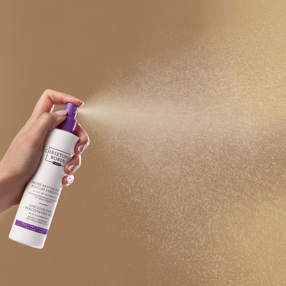 Christophe Robin - Luscious Curl Reactivating Mist With Flaxseed Milk - 150 ml