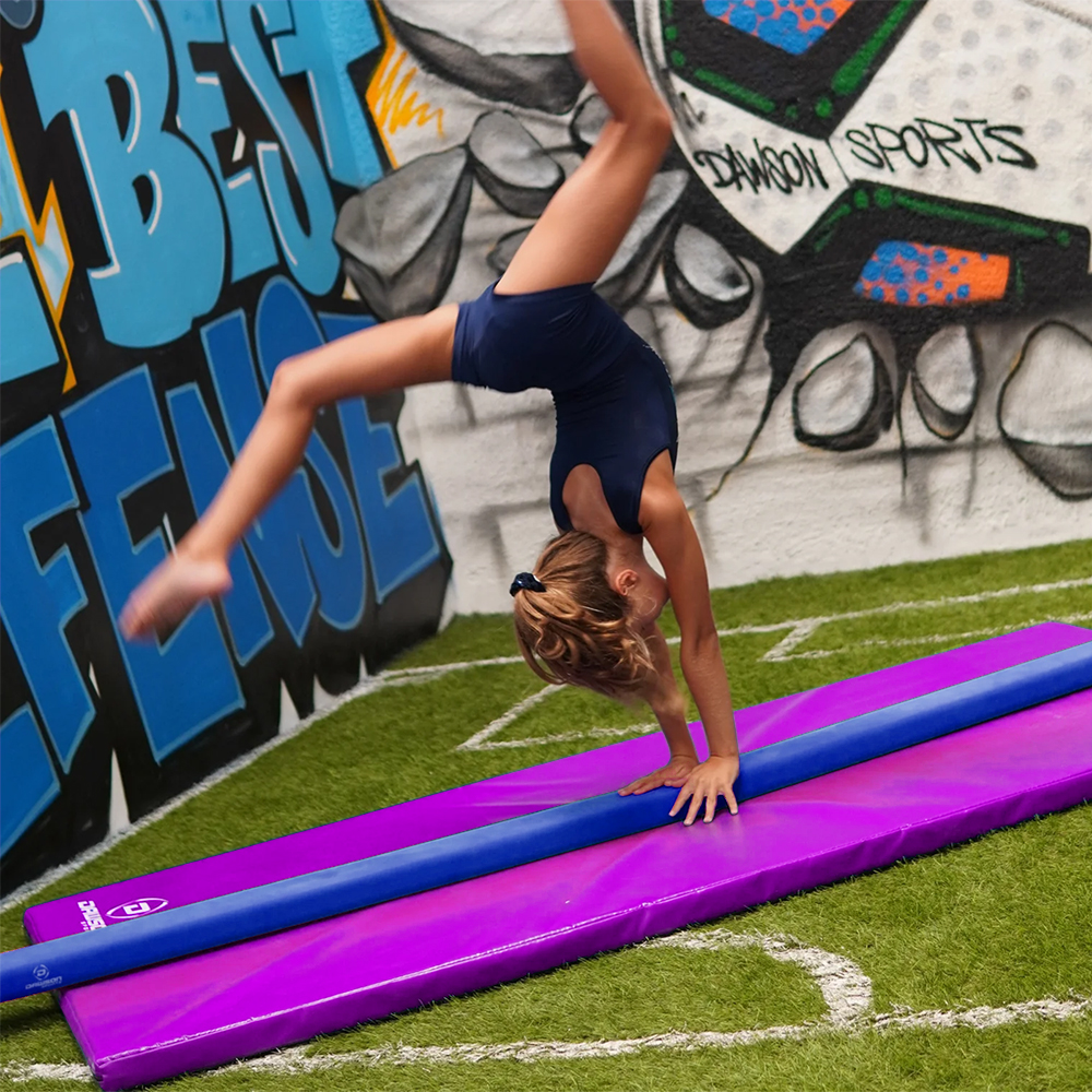 داوسون سبورتس - سجادة الجمباز المسطحة - أرجواني