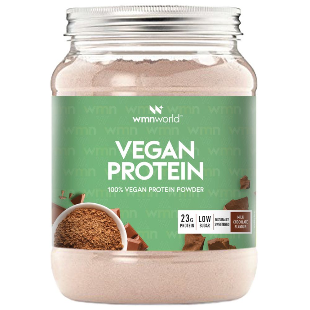 WMN World - Vegan Protein - Natural Chocolate Milkshake Flavour 500g