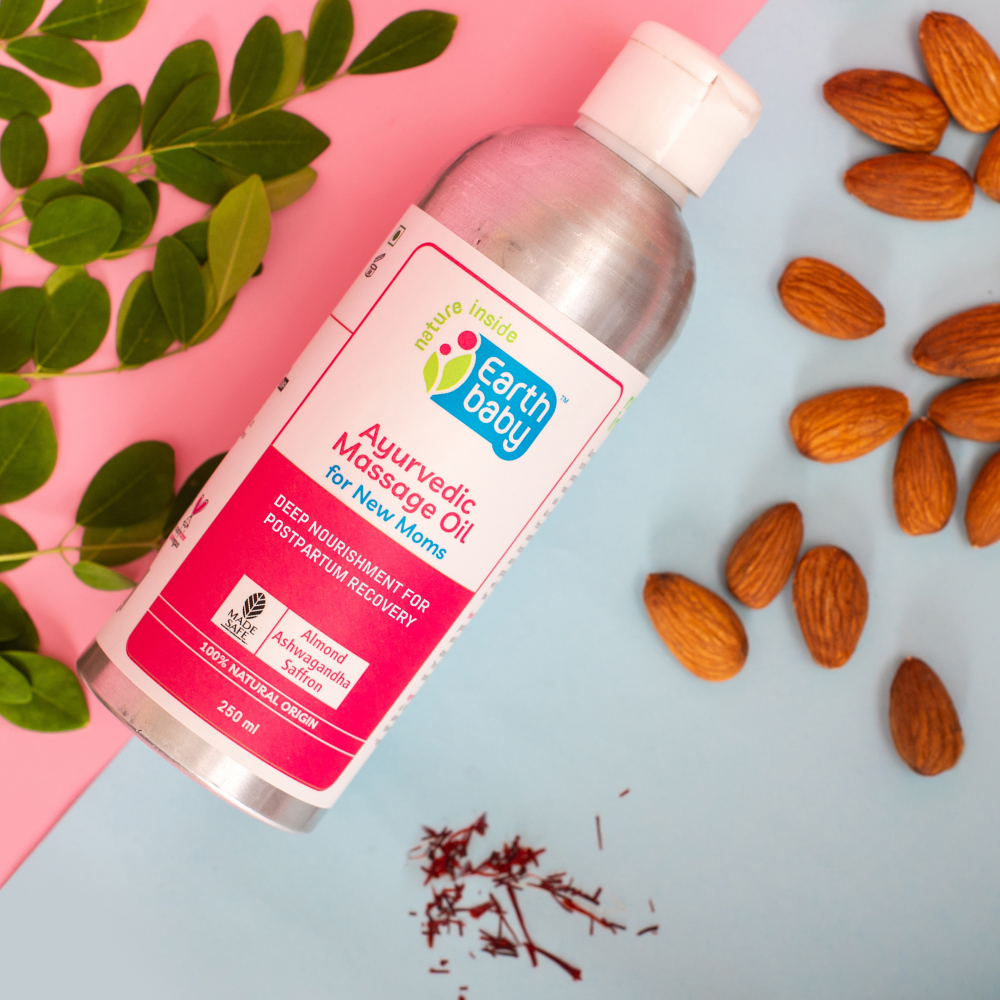 Earthbaby - Ayurvedic Massage Oil For New Moms - 250ml