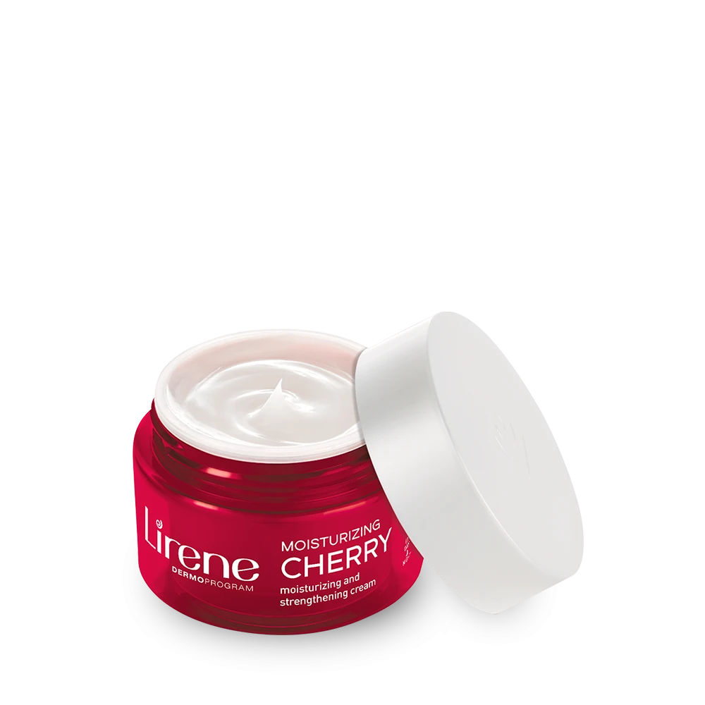 Lirene - Moisturizing Cherry & Strengthening Cream 50ml