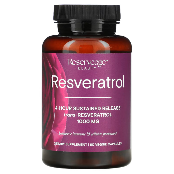 Reserveage - Beauty Resveratrol Capsules - 1000mg - 60pcs