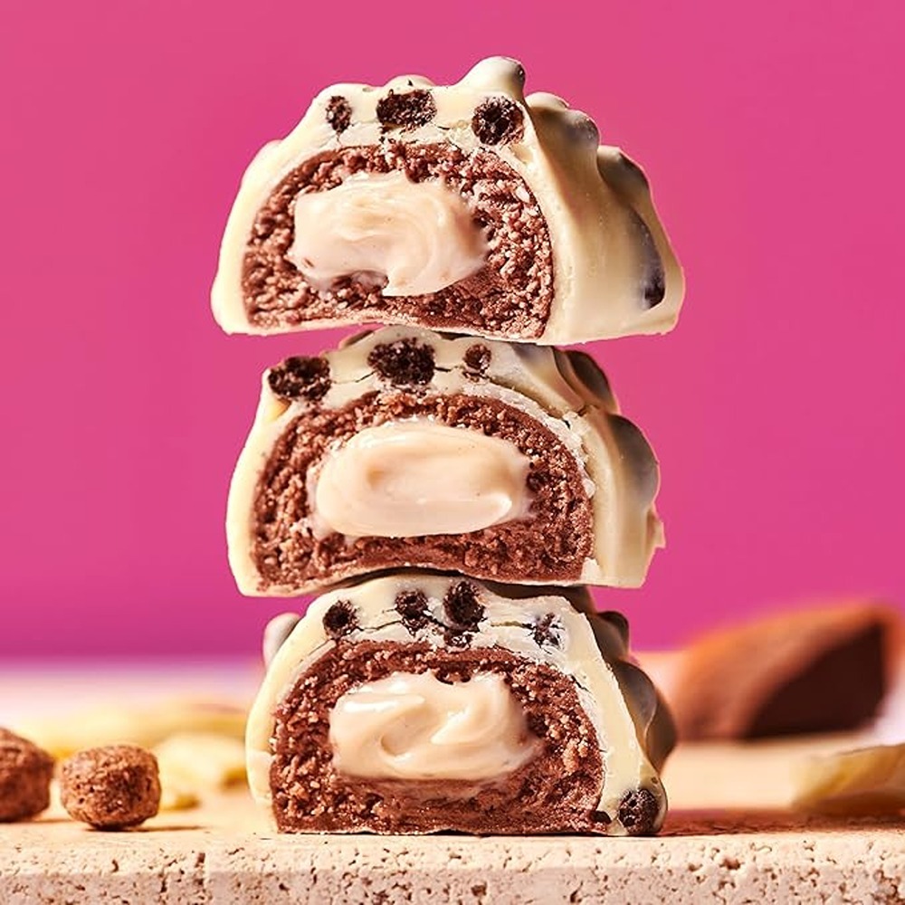 Maxi Nutrition - Chocolate Cookie & Milk Protein Nut Bar - Pack of 12 - 46 gm